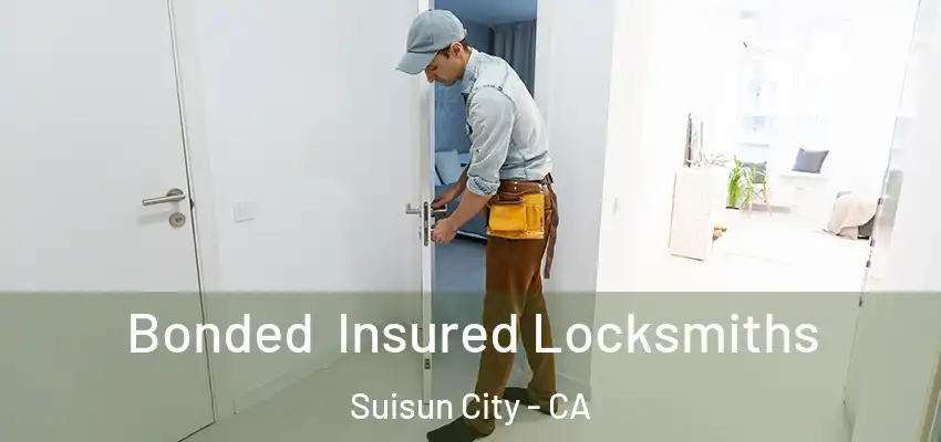 Bonded Insured Locksmiths Suisun City - CA